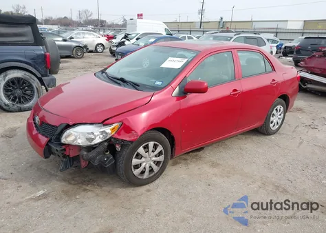 2010 Toyota Corolla Le z USA, uszkodzony, nr VIN 1NXBU4EE2AZ363110
